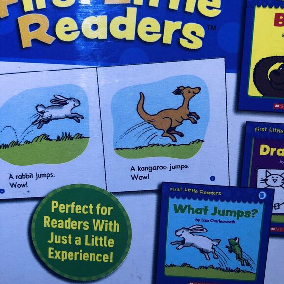 First Little Readers: Guided Reading Level B- 25 Irresistible Books NEW SEALED - Picture 2 of 5